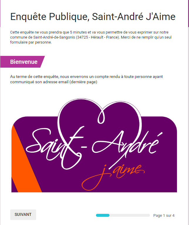 Saint André J'Aime, Enquête Publique